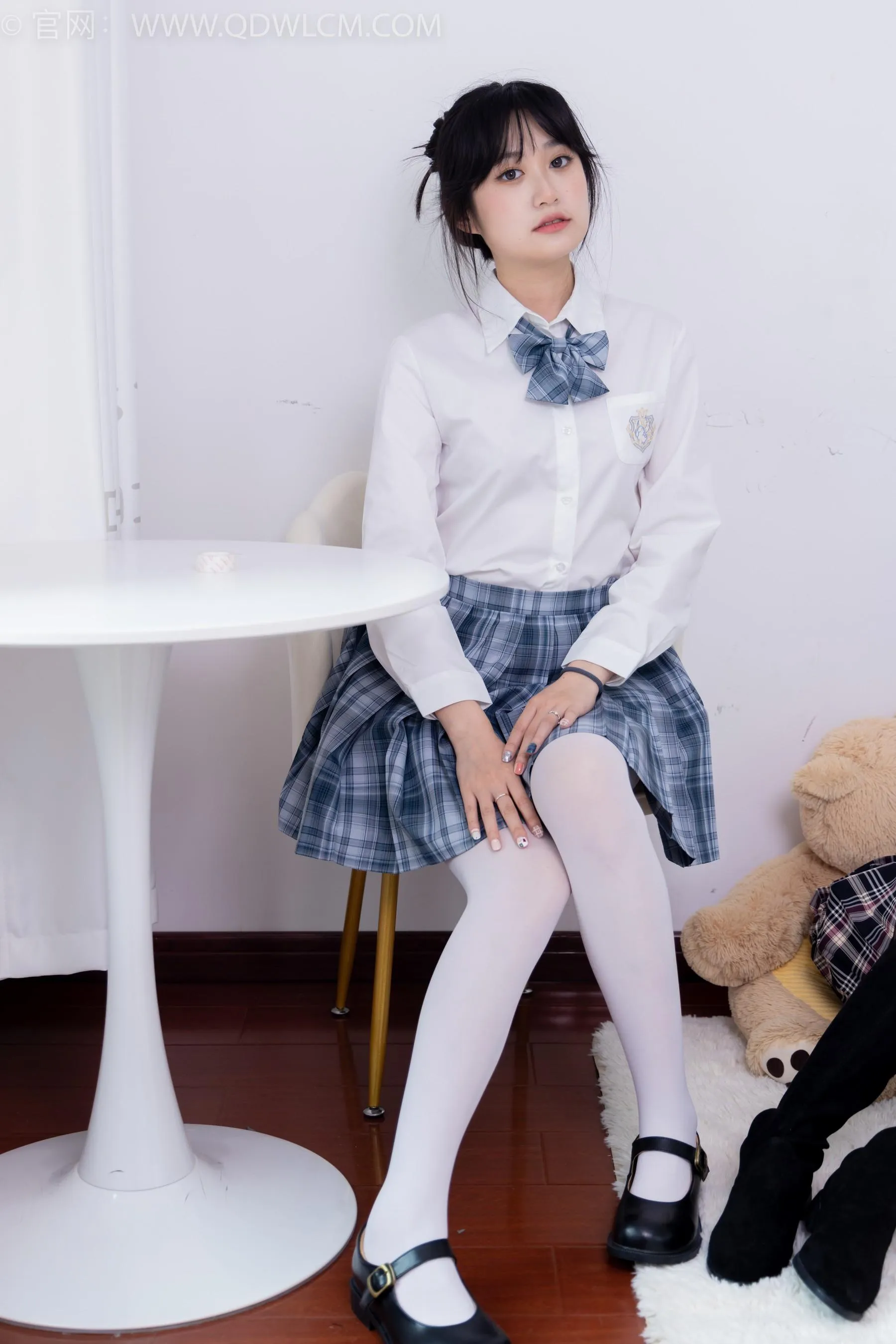 物恋传媒 NO.1582 菜菜小敏-学院姐妹花 [177P]插图6